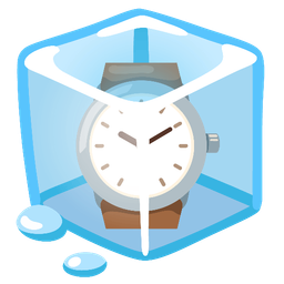 watch and ice