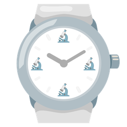 watch and microscope