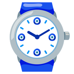 watch and nazar amulet