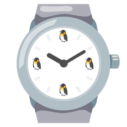 watch and penguin