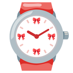 watch and ribbon