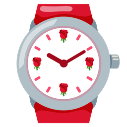watch and rose
