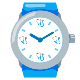 watch and stethoscope