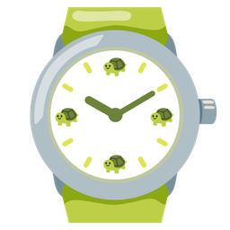 watch and turtle