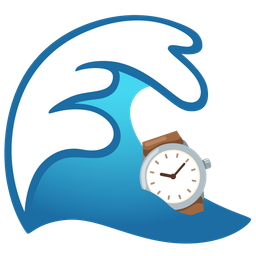 watch and water wave