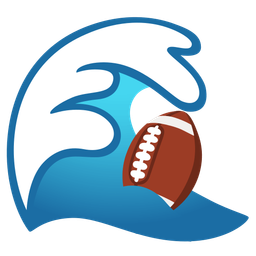 water wave and american football