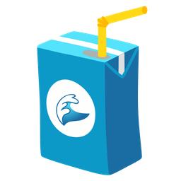 water wave and beverage box