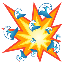 water wave and collision