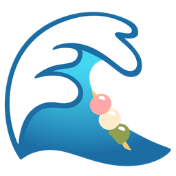 water wave and dango