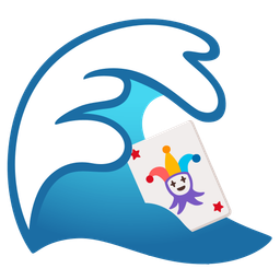 water wave and joker