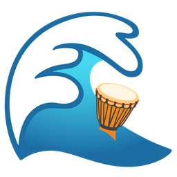 water wave and long drum