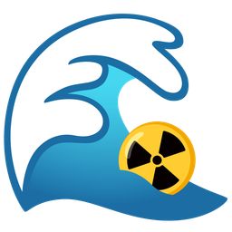 water wave and radioactive