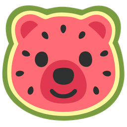watermelon and bear