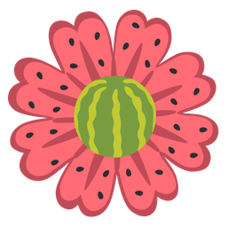 watermelon and blossom