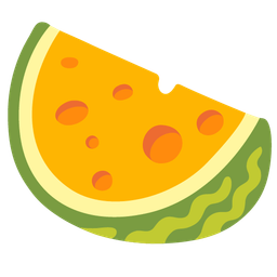 watermelon and cheese wedge