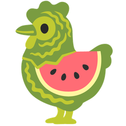 watermelon and chicken