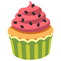 watermelon and cupcake