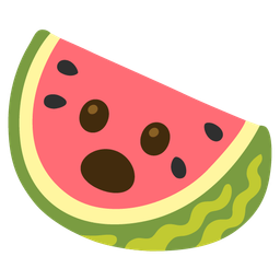 watermelon and face with open mouth