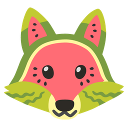 watermelon and fox