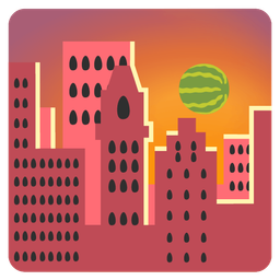 watermelon and sunset