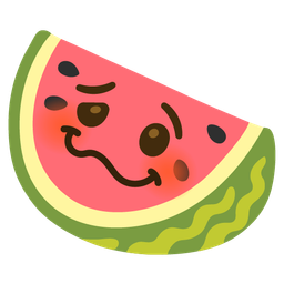 watermelon and woozy face