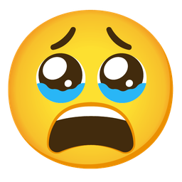 weary face and face holding back tears