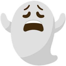 Weary face and Ghost