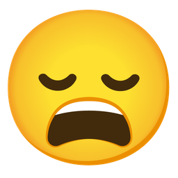 weary face and pensive face