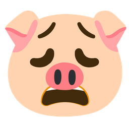 weary face and pig face
