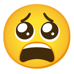 weary face and pleading face