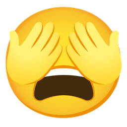 Weary face and See-no-evil monkey