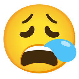 weary face and sleepy face