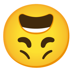 Weary face and Upside-down face