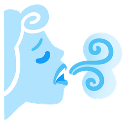 weary face and wind face