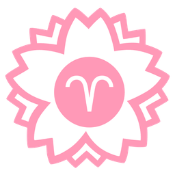 white flower and Aries