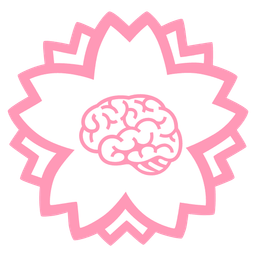 white flower and brain