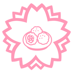 white flower and falafel