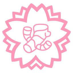 white flower and ginger root