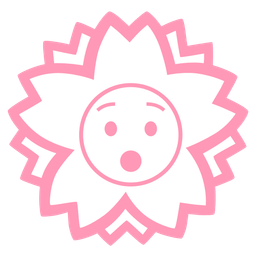 white flower and hushed face