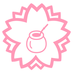 white flower and mate