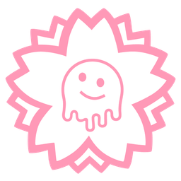 White flower and Melting face