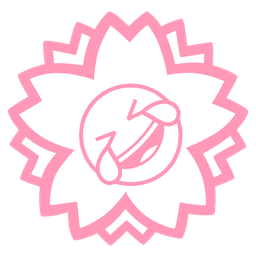 White flower and Rolling on the floor laughing