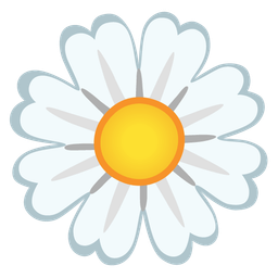 white heart and blossom