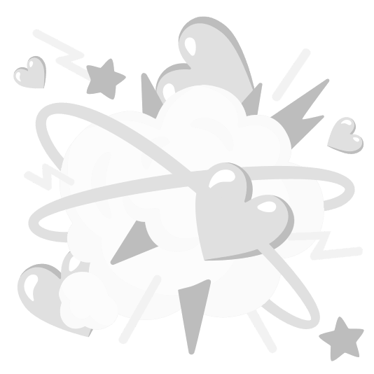 White heart and Boxing glove