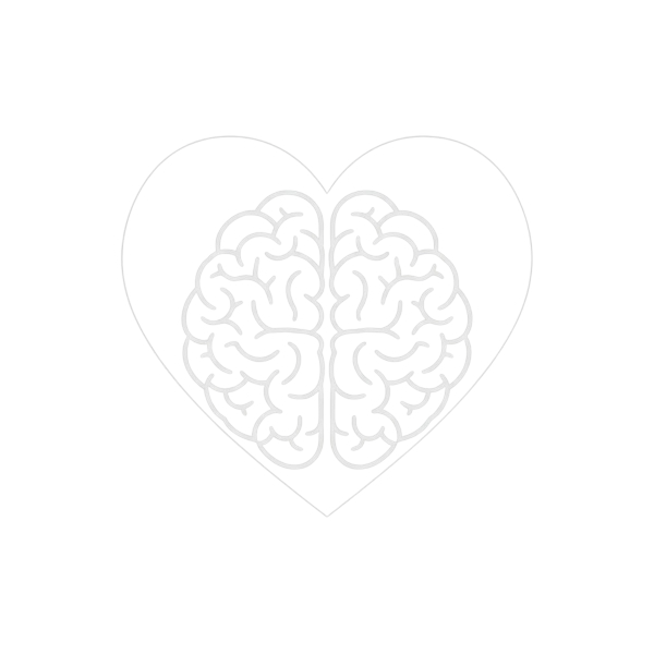 White heart and Brain