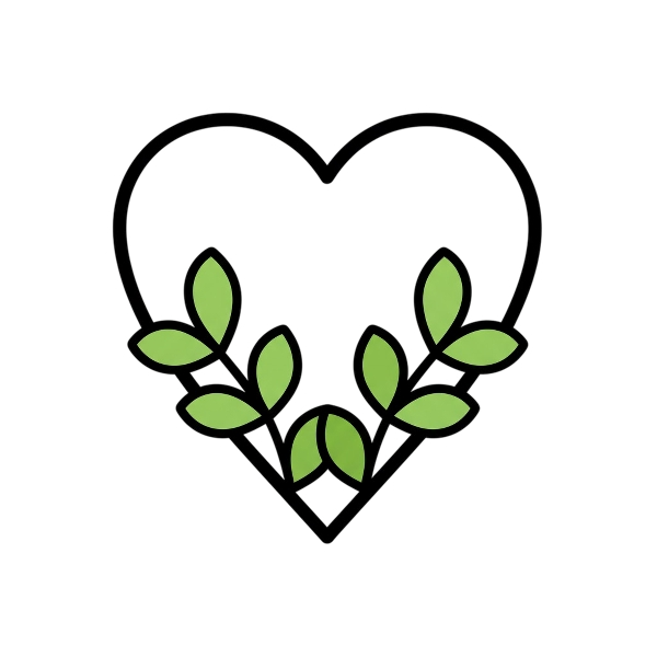 White heart and Herb