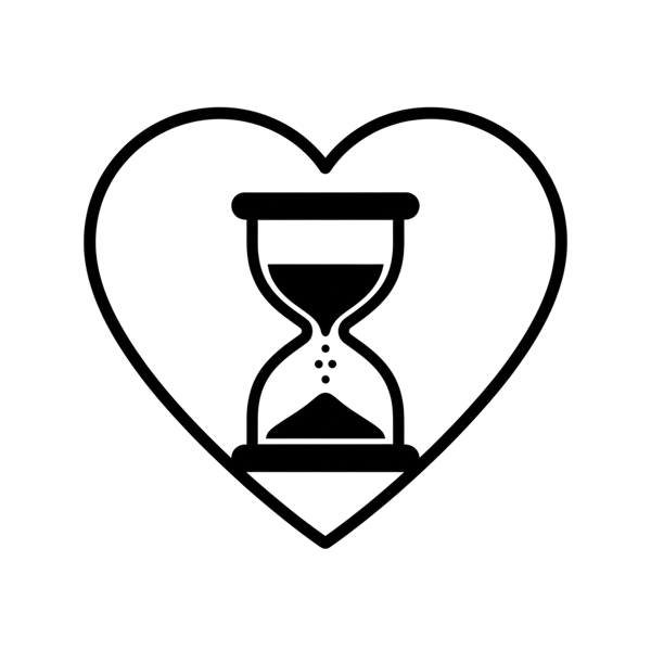 White heart and Hourglass not done