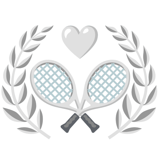 White heart and Lacrosse