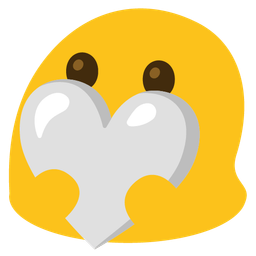 white heart and magic wand