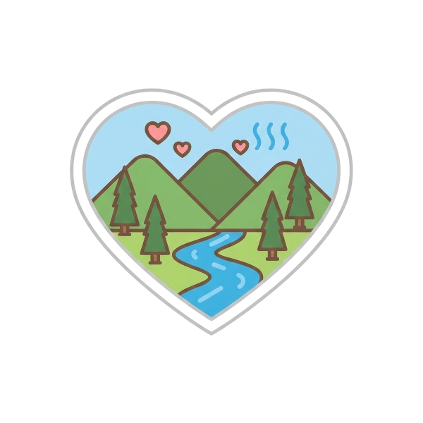 White heart and National park